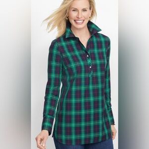 Talbots Perfect Popover - Hiking Plaid